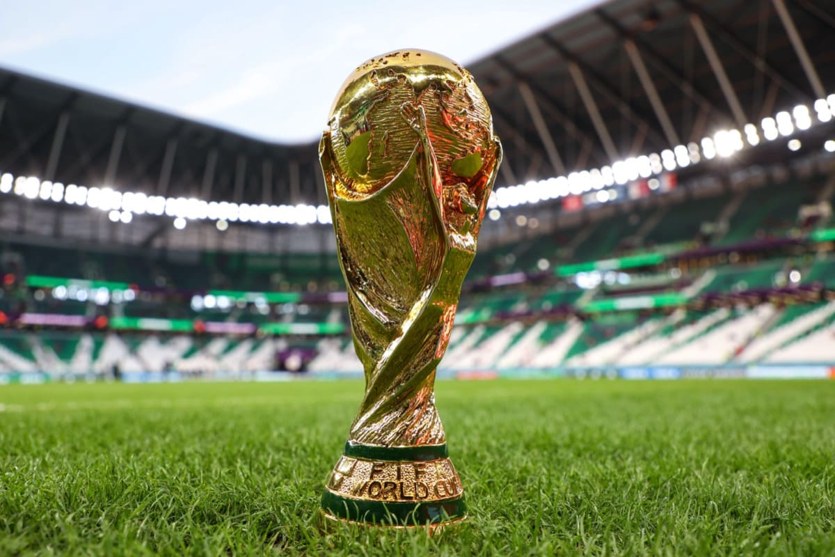 Le nouveau trophée de la Coupe du Monde